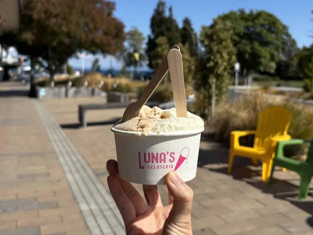 タウポのアイス屋LUNA's