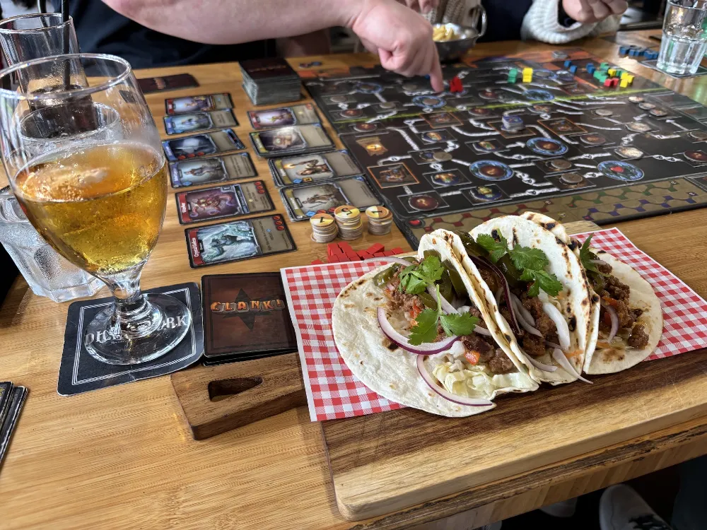 オークランドのDice & Forkで食べたMexican Beef Tacos