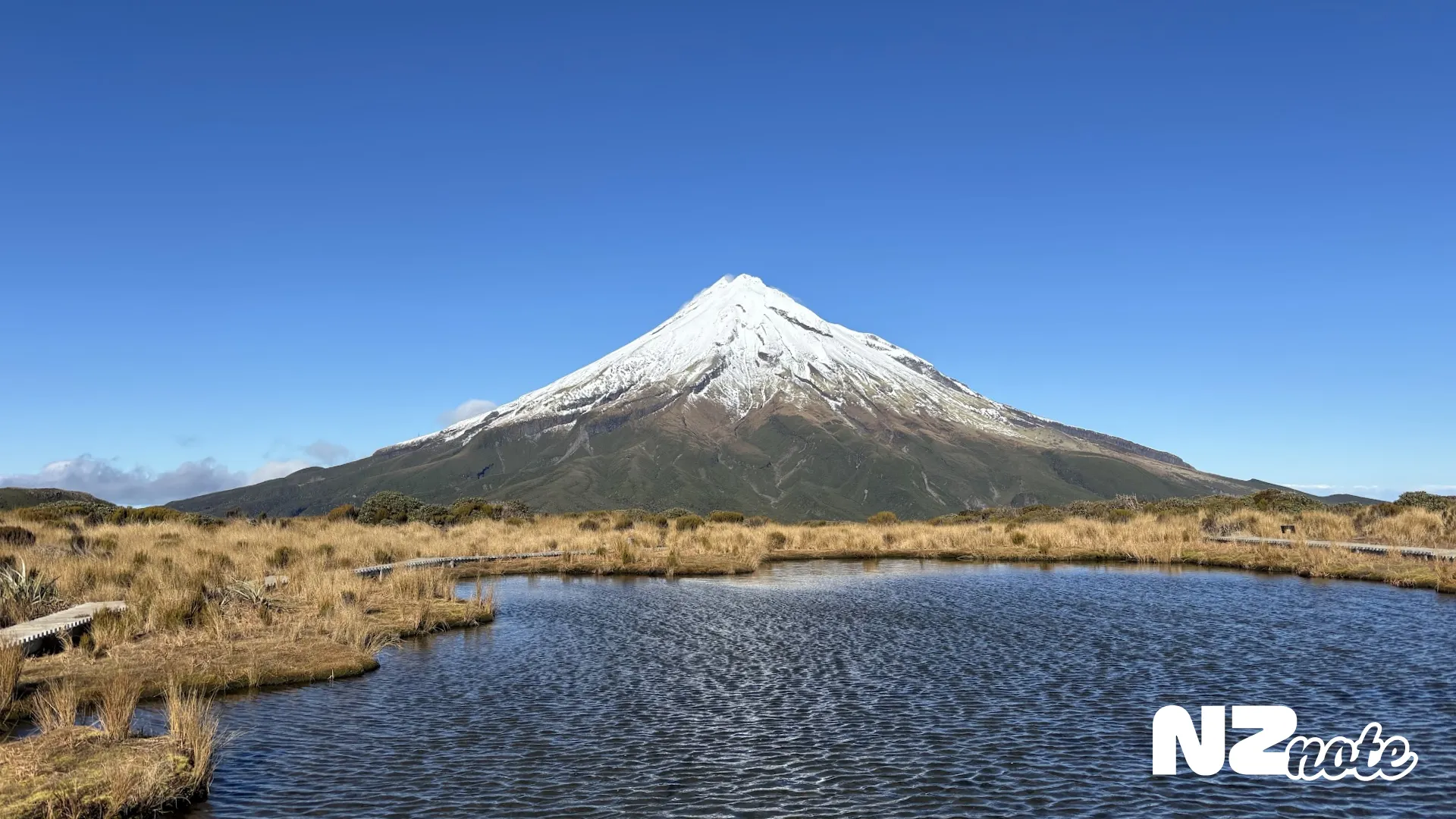 ニュージーランド北島タラナキ山の人気トレッキングPouakai Circuitを歩いてきた！