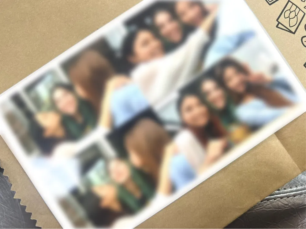 Warehouse Stationeryで印刷したコラージュ写真