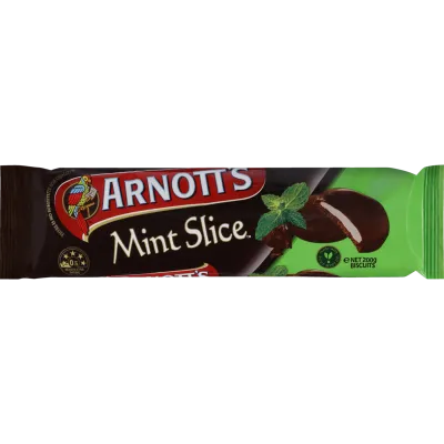 Arnott's Mint Slice Biscuits（アーノッツミントスライスビスケット）