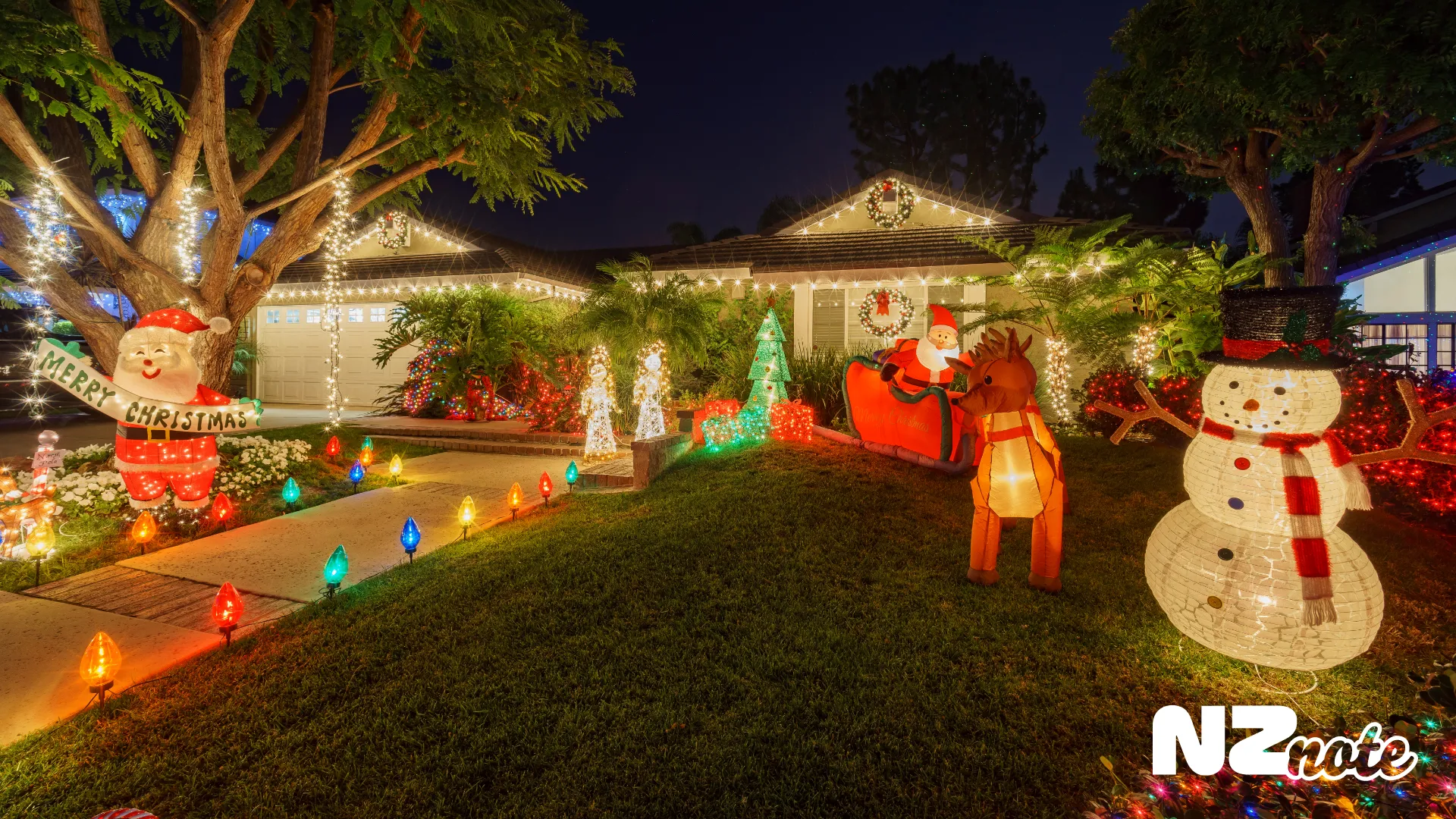 真夏でもクリスマス気分！NZのイルミスポットまとめサイトを紹介
